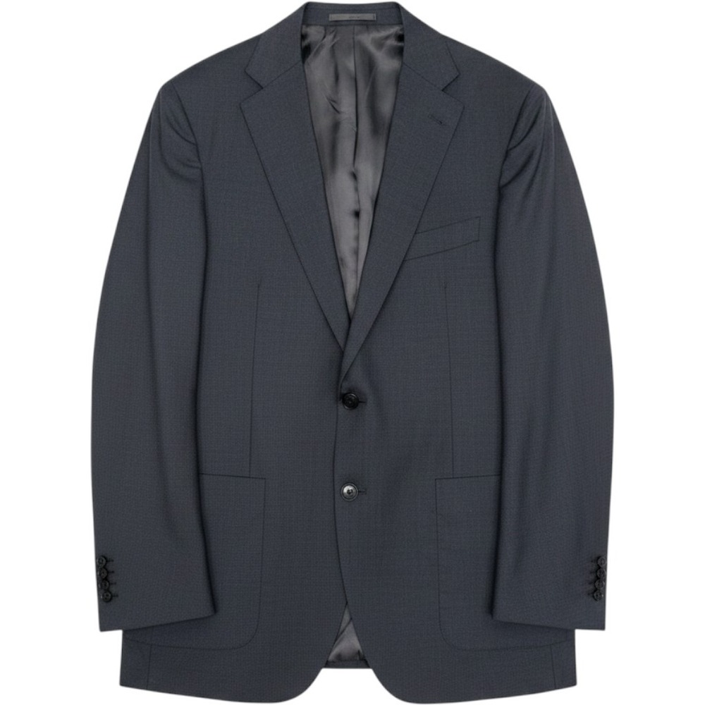 Belvest Italy Sport Coat 48R Blue Wool Cashmere‎ Blazer Made in Italy Tailored